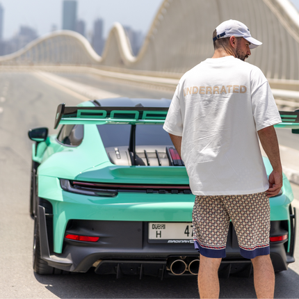 UNDERRATED Classic Logo T-Shirt - White