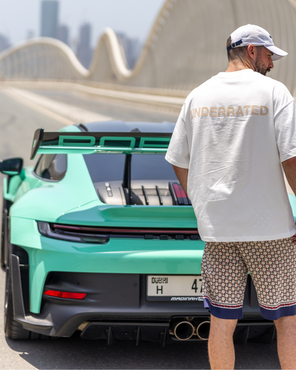 UNDERRATED Classic Logo T-Shirt - White