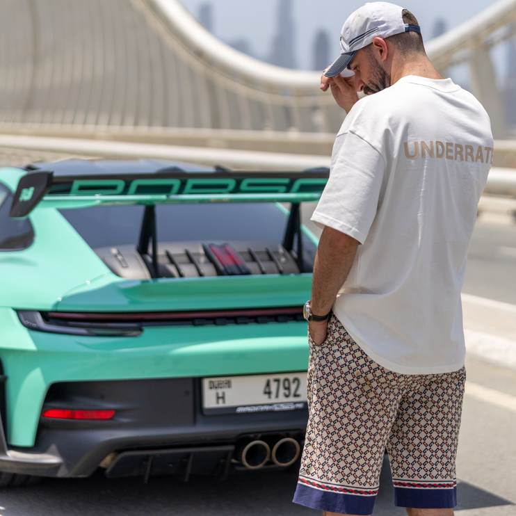 UNDERRATED Classic Logo T-Shirt - White