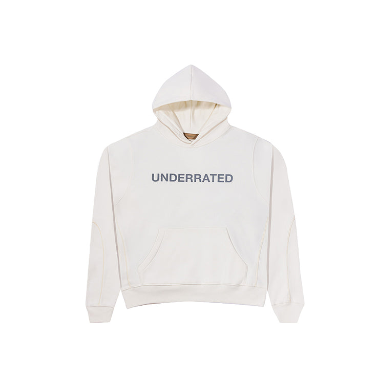 UNDERRATED 3M Reflective Hoodie - White