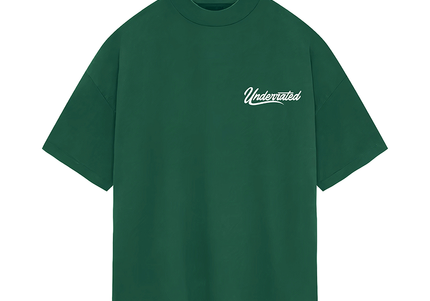 Underrated Signature T-Shirt - Forest Green