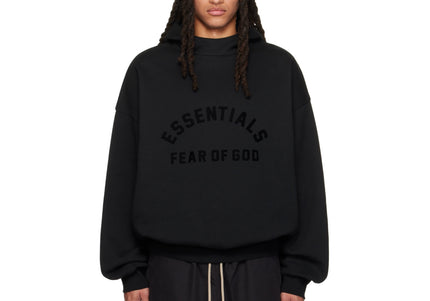 FEAR OF GOD ESSENTIALS Hoodie - Jet Black (SS23 Core Collection)