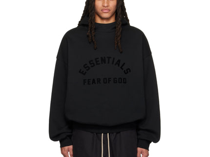FEAR OF GOD ESSENTIALS Hoodie - Jet Black (SS23 Core Collection)