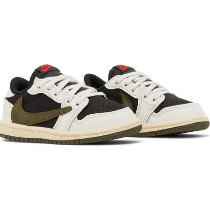 Travis Scott x Air Jordan 1 Retro Low OG SP 'Olive' (TD)