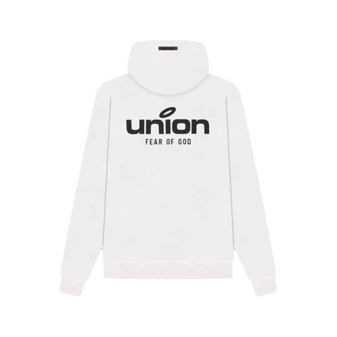 FEAR OF GOD ESSENTIALS x Union 30 Year Vintage Hoodie - White