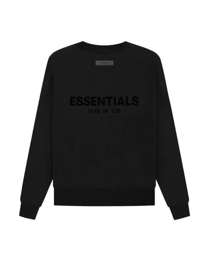 FEAR OF GOD ESSENTIALS Crewneck - Black (SS22 Core Collection)