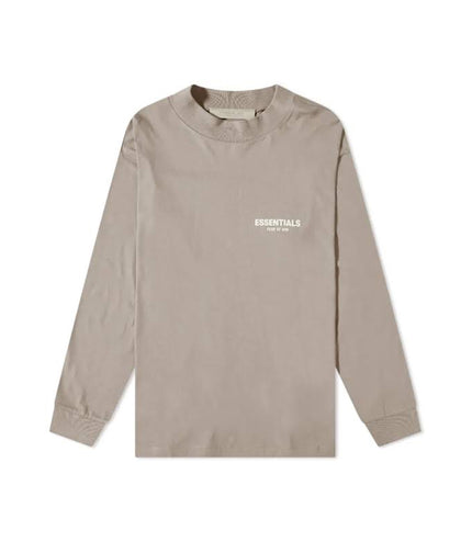 FEAR OF GOD ESSENTIALS L/S T-Shirt - Desert Taupe (SS22)