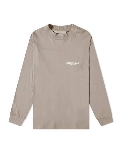 FEAR OF GOD ESSENTIALS L/S T-Shirt - Desert Taupe (SS22)
