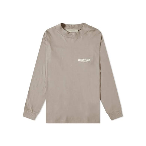 Grid w25 w100-mobile L/S T-Shirt - Desert Taupe (SS22)