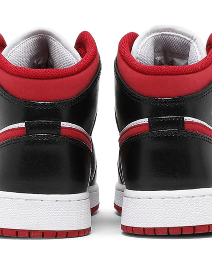Air Jordan 1 Mid 'Gym Red Black White' (GS)