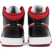 Air Jordan 1 Mid 'Gym Red Black White' (GS)