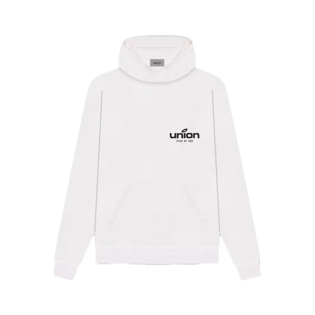 FEAR OF GOD ESSENTIALS x Union 30 Year Vintage Hoodie - White