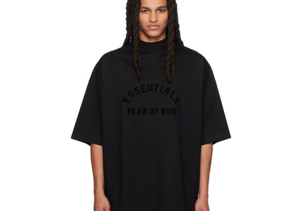 FEAR OF GOD ESSENTIALS T-Shirt - Jet Black (SS23 Core Collection)