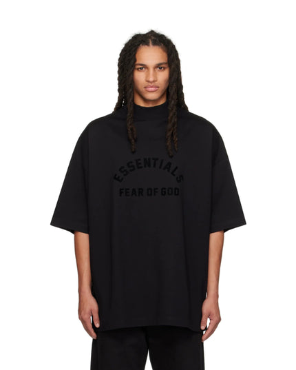 FEAR OF GOD ESSENTIALS T-Shirt - Jet Black (SS23 Core Collection)