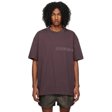 FEAR OF GOD ESSENTIALS T-Shirt - Plum (SS23)