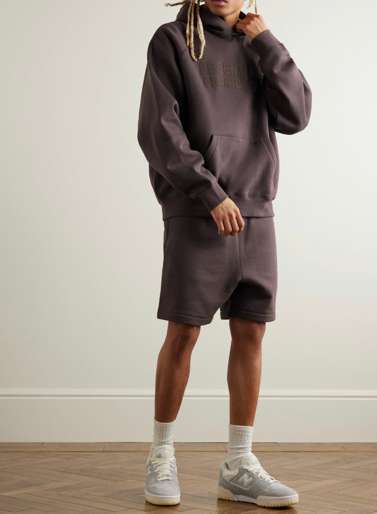 FEAR OF GOD ESSENTIALS Pull-Over Hoodie - Plum (SS23)