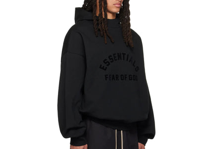 FEAR OF GOD ESSENTIALS Hoodie - Jet Black (SS23 Core Collection)