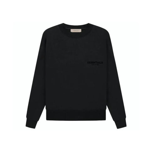 FEAR OF GOD ESSENTIALS Crewneck - Black (SS22 Core Collection)