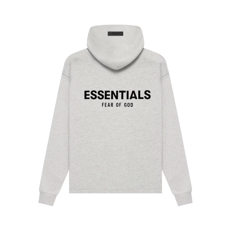 Fear of God Essentials Relaxed Hoodie - Light Oatmeal (SS22 Core Collection)