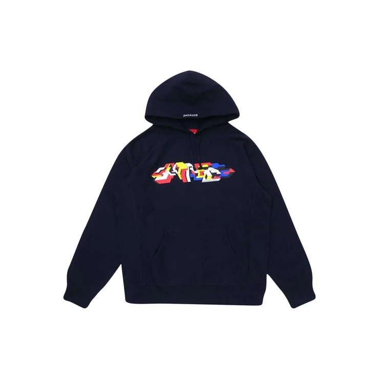 Supreme Delta Logo Hoodie - Navy (FW19)