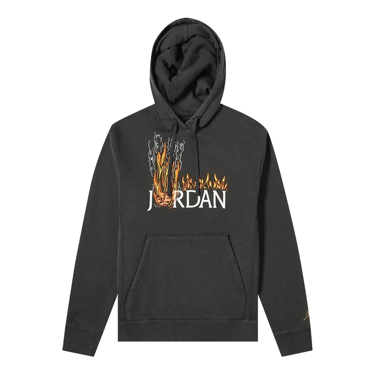 Jordan x Travis Scott MJ Fleece Hoodie - Black