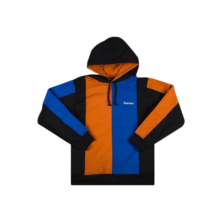 Black and orange supreme hoodie online