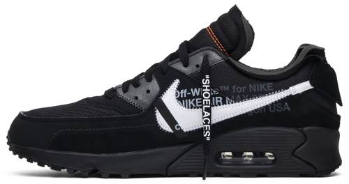 Off-White x Nike Air Max 90 'Black'