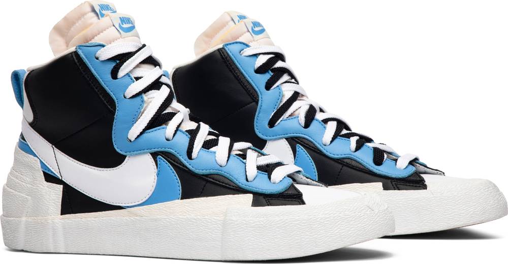 Sacai x Nike Blazer Mid 'White Black Legend Blue'