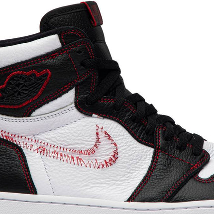 Air Jordan 1 Retro High 'Defiant White Black Gym Red'