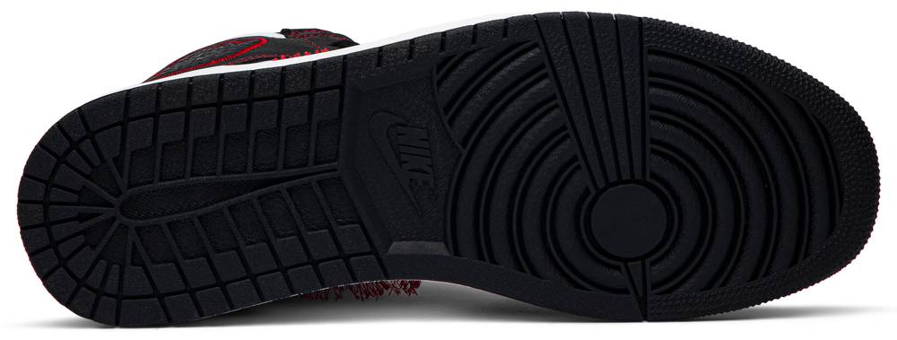 Air Jordan 1 Retro High 'Defiant White Black Gym Red'