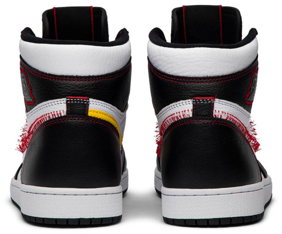 Air Jordan 1 Retro High 'Defiant White Black Gym Red'