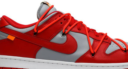 Off-White x Nike Dunk Low 'University Red'