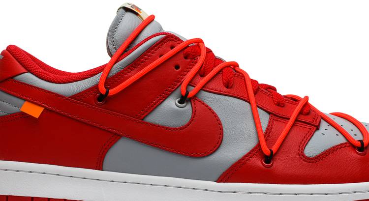 Off-White x Nike Dunk Low 'University Red'