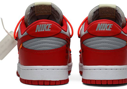 Off-White x Nike Dunk Low 'University Red'