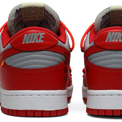 Off-White x Nike Dunk Low 'University Red'
