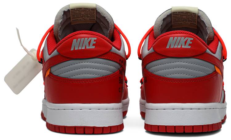 Off-White x Nike Dunk Low 'University Red'