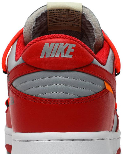 Off-White x Nike Dunk Low 'University Red'