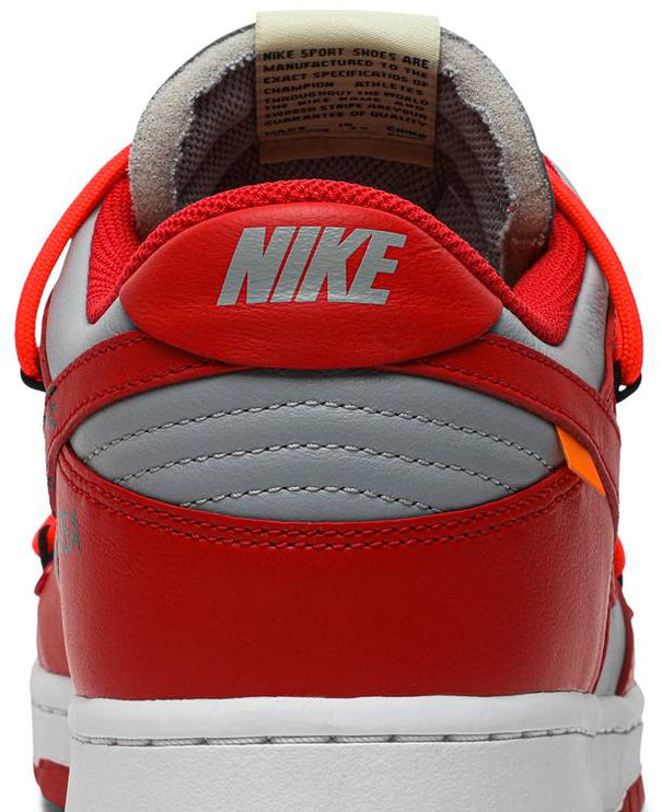 Off-White x Nike Dunk Low 'University Red'