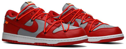 Off-White x Nike Dunk Low 'University Red'