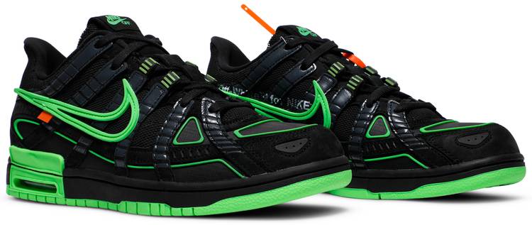 Off-White x Nike Air Rubber Dunk 'Green Strike'