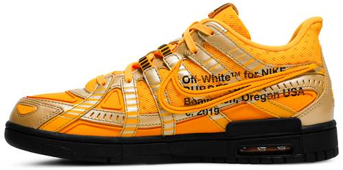 Off-White x nike stanem Air Rubber Dunk 'University Gold'