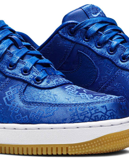 CLOT x Nike Air Force 1 Low 'Blue Silk'