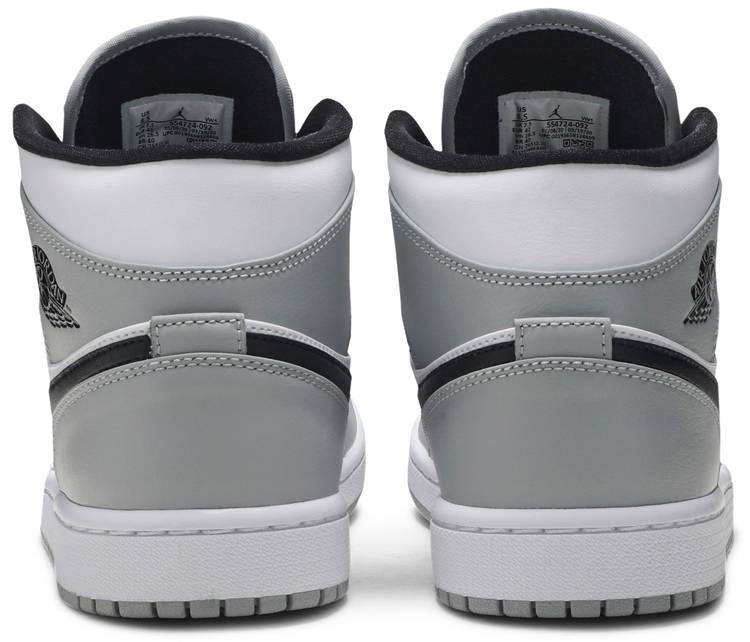 Air Jordan 1 Mid 'Light Smoke Grey'