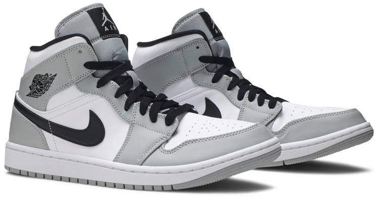 Air Jordan 1 Mid 'Light Smoke Grey'