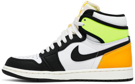 Air Jordan 1 Retro High 'White Black Volt University Gold'