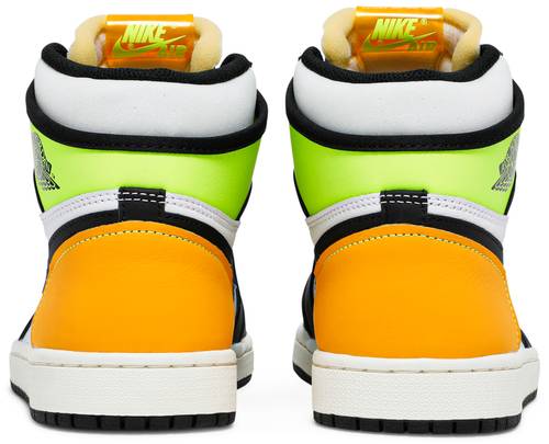 Air Jordan 1 Retro High 'White Black Volt University Gold'