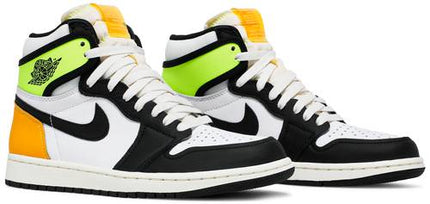 Air Jordan 1 Retro High 'White Black Volt University Gold'