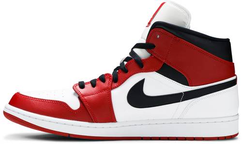Air Jordan 1 Mid 'Chicago White Heel' (2020)