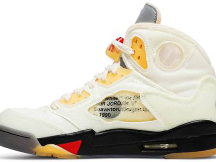 Off-White x Nike Air Jordan 5 'Sail'