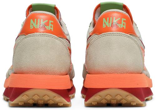 Sacai x Nike LD Waffle CLOT 'Net Orange Blaze'